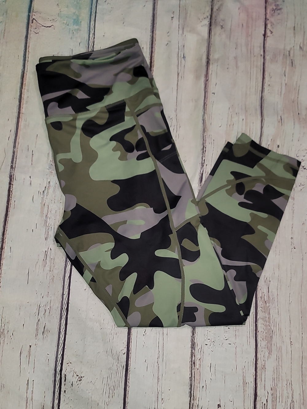 New Army Print  Leggings